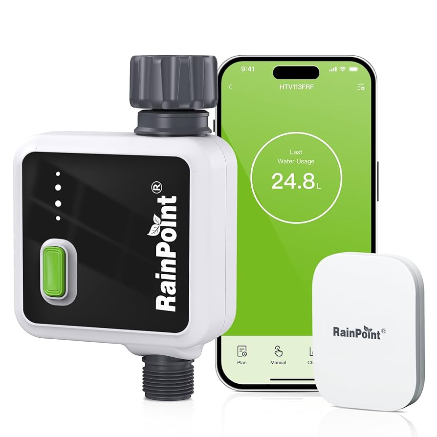 Amazon.com: RAINPOINT 1-Zone Wireless Smart Water Timer for